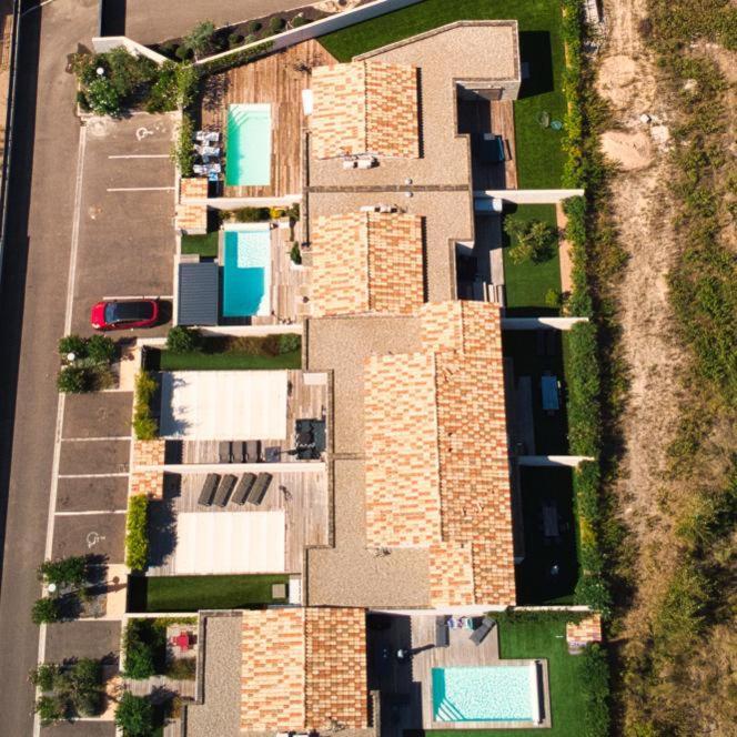 Villa Home Holiday A Cala Rossa Lecci Kültér fotó